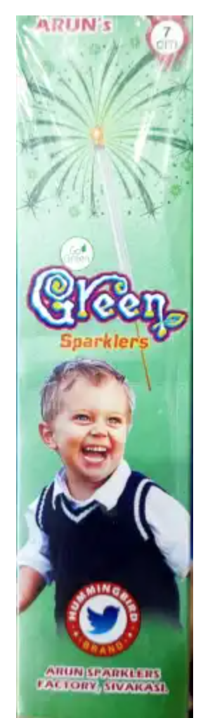 7 Cm Green (10 Box)