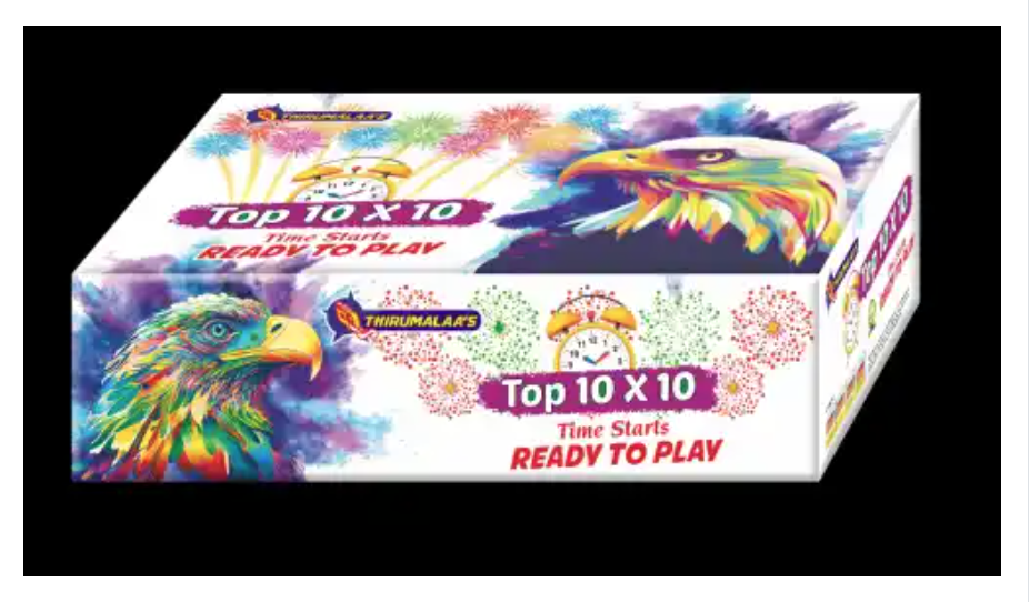 10*10 Multi Colour Shots